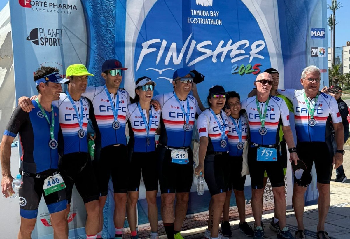 CRIT au Triathlon de Tamuda Bay